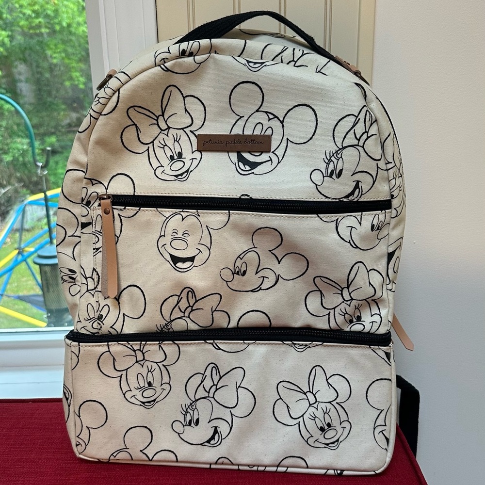 Disney Petunia Pickle Bottom Diaper Backpack Axis Mickey and Minnie